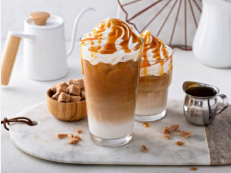 فرابيه القهوة بالكراميل