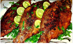 السمك المشوى